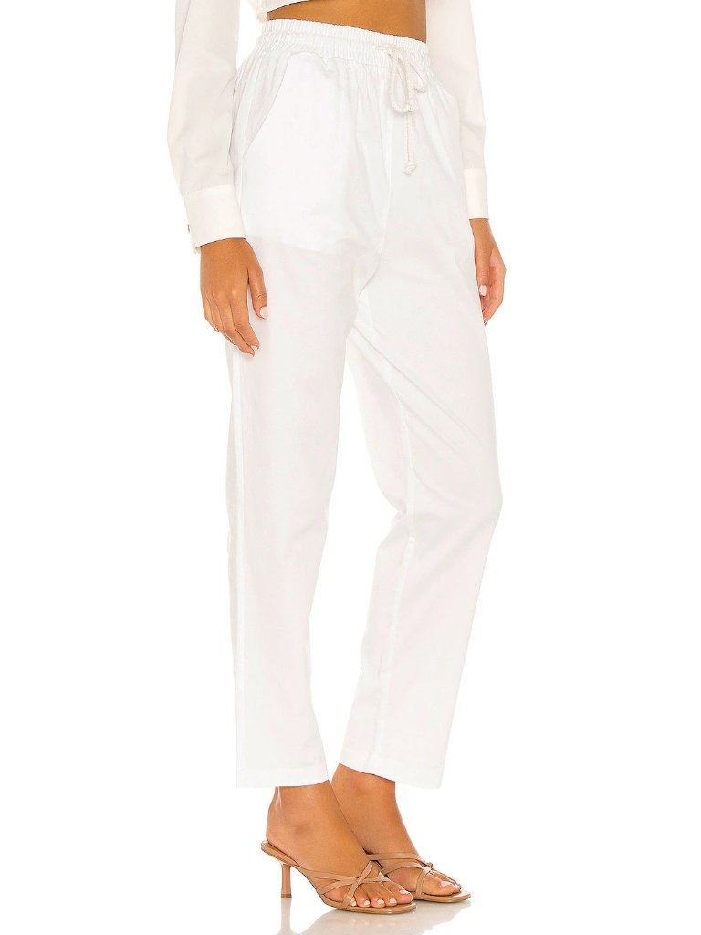 Sndys Lori Pant In White — image 2 of 4